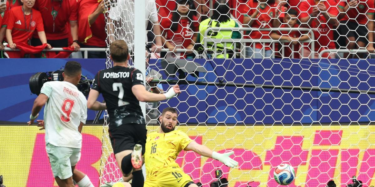 Soufiane Rahimi marokkói csatár 98. percben szerzett gólja megadta a kegyelemdöfést Kanadának