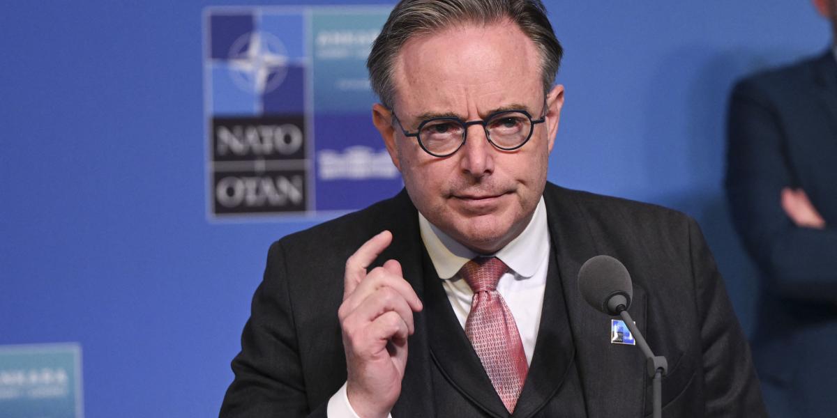 Bart De Wever az ankarai NATO-csúcson július 8-án 