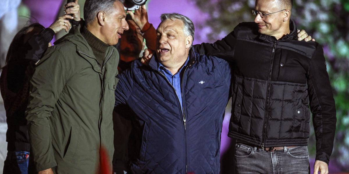 Lázár, Orbán és Szijjártó. A Tisza örökre kiszorítaná őket a parlamentből