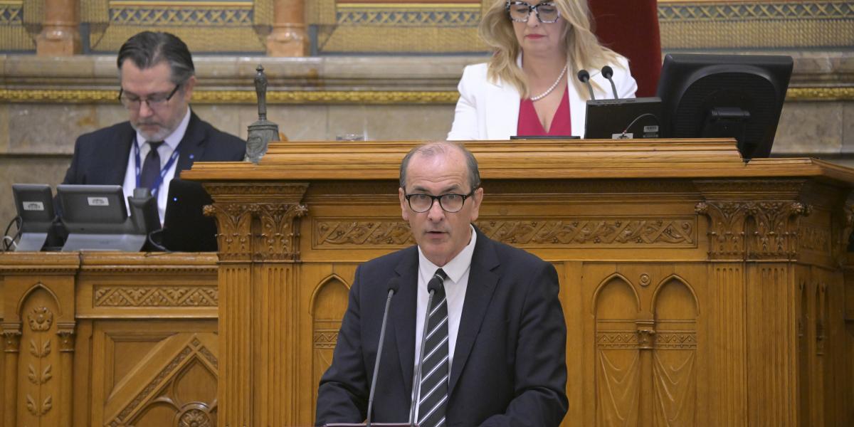 Hegedűs Zsolt napirend előtt felszólal az Országgyűlés rendkívüli ülésén július 28-án 