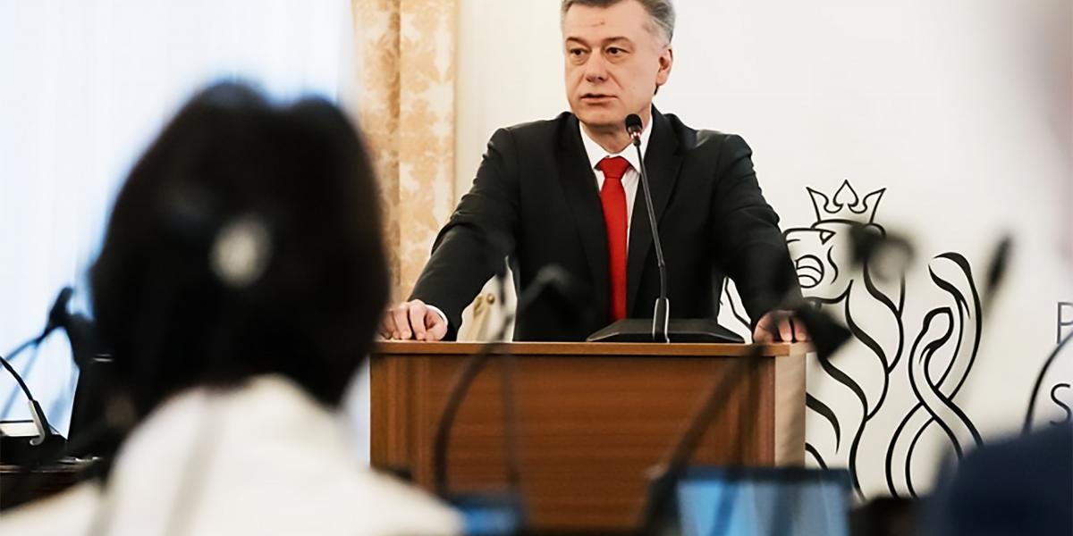 Pavel Blazek volt igazságügyi miniszter - Korábbi felvétel
