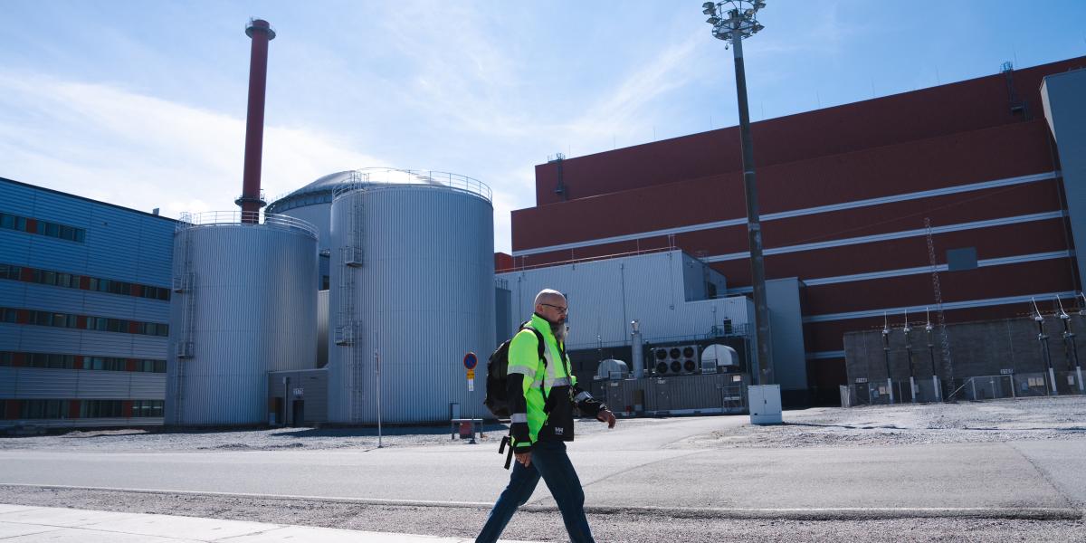 A finnországi Olkiluoto atomerőmű, amelynek közelében rövidesen megnyílik a világ