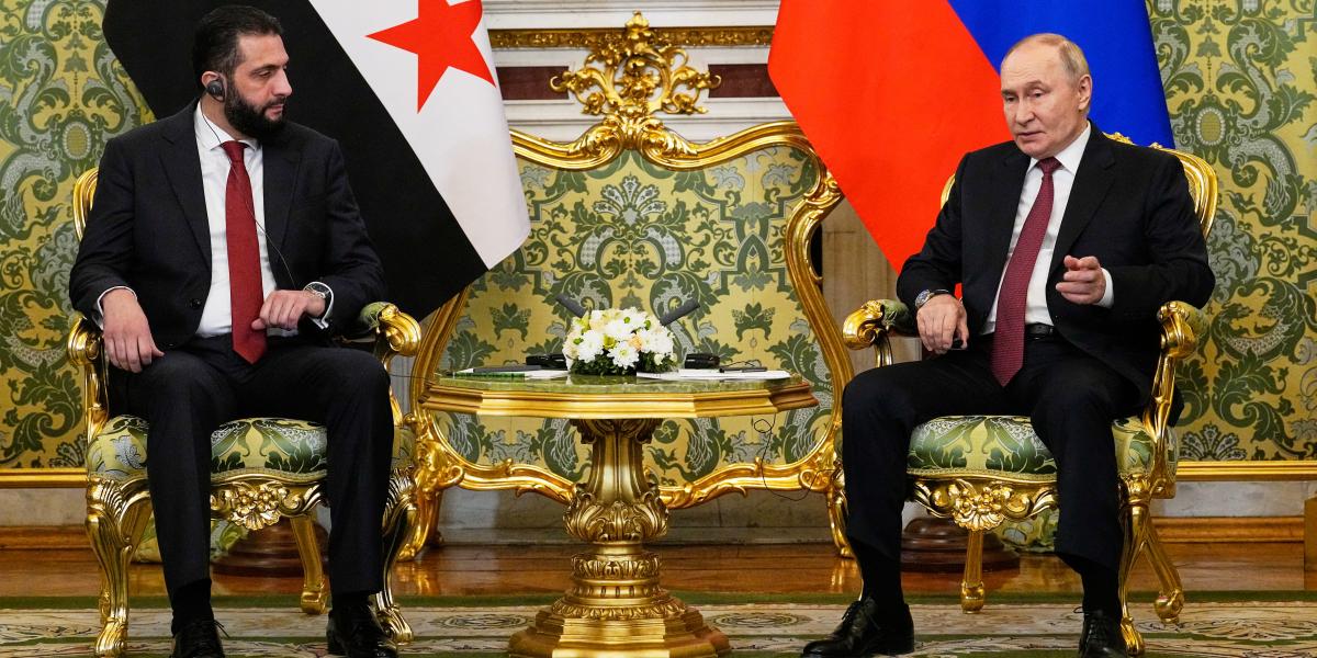 Ahmed al-Saraa és Putyin sokáig egyeztettek a mostani megállapodás előtt 