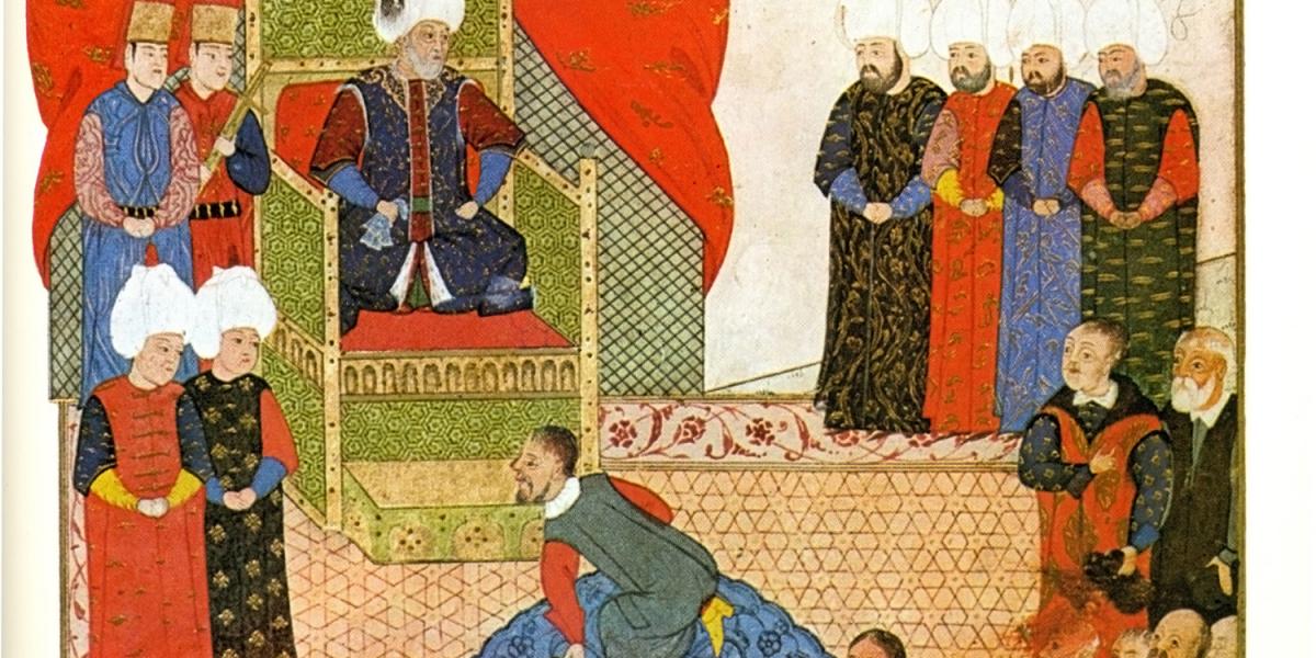 János Zsigmond és Szulejmán 1566-os találkozója Zimonyban egy török miniatúrán