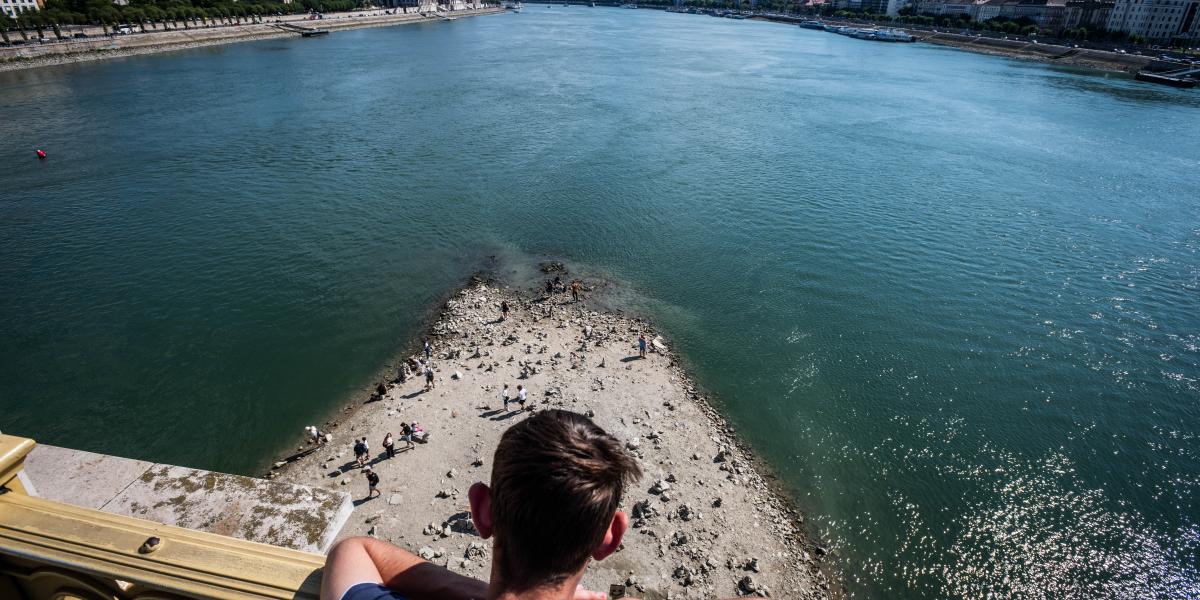 A kora őszi, csapadékosabbá váló időjárás segít a kiszáradó folyónkon