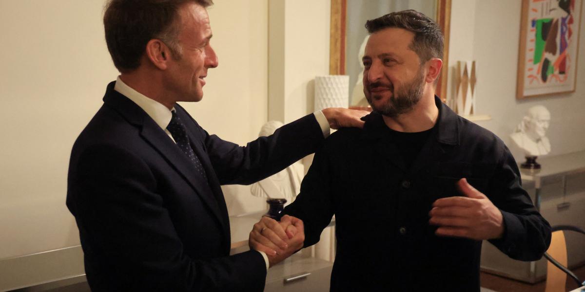 Emmanuel Macon Zelenszkij elnökkel egyeztetett New Yorkban