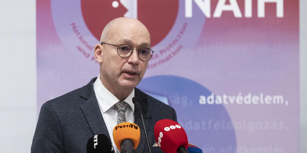 Péterfalvi Attila, a NAIH elnöke 2022-ben.