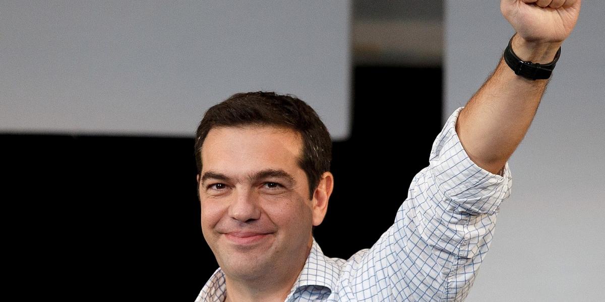 Alexis Tsipras Fotó: Pablo Blazquez Dominguez/Getty Images 