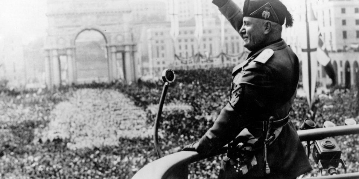 Benito Mussolini/Hulton Archívum/Getty Images
