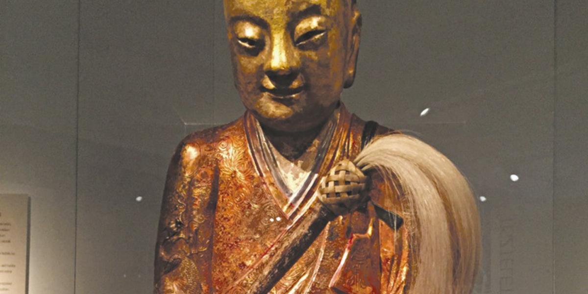 A híres Buddha-szobor. FOTÓ: Természettudományi Múzeum