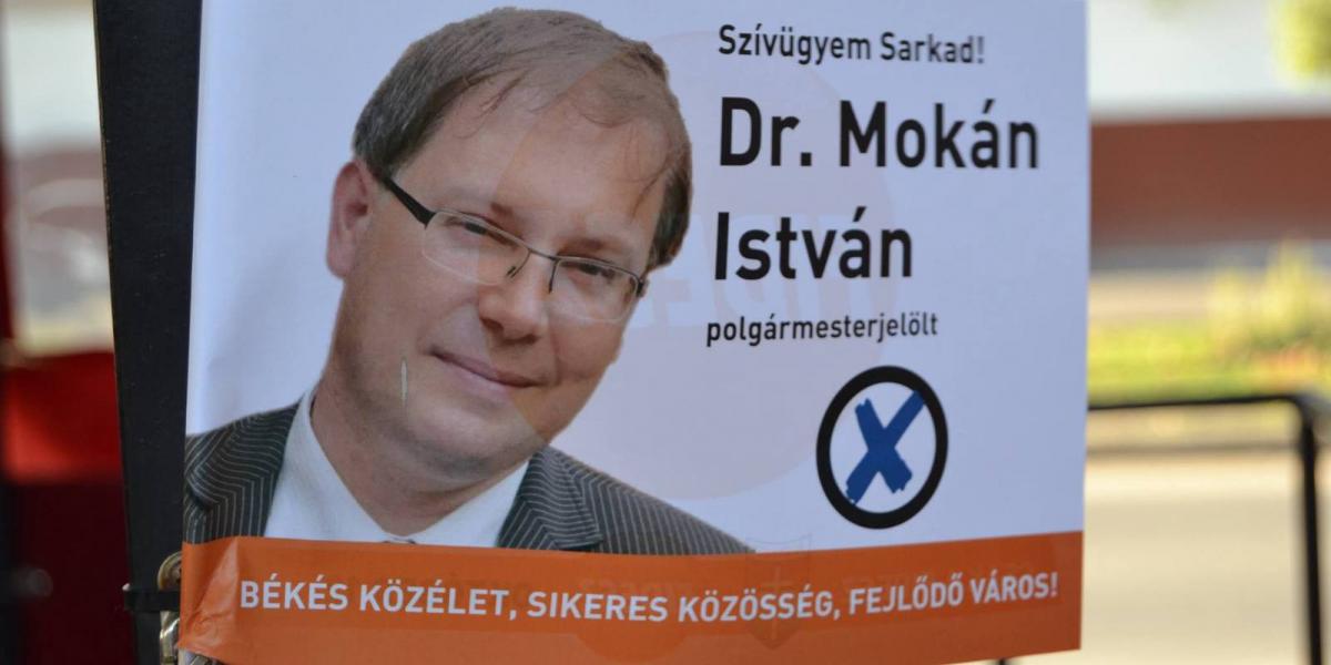 A polgármester az önkormányzati választás idején büszkén hirdette: szívügye Sarkad. FOTÓ: Mokán István Facebook-oldala 