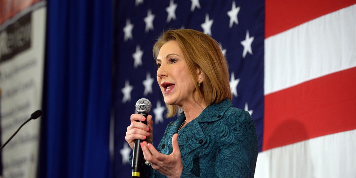 Carly Fiorina. FOTÓ: Darren McCollester/Getty Images