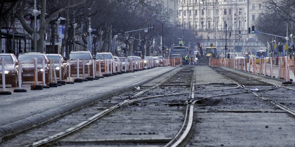 A Nagykörúton eddig is alig lehetett közlekedni, ezentúl még kevésbé FOTÓ: MOLNÁR ÁDÁM