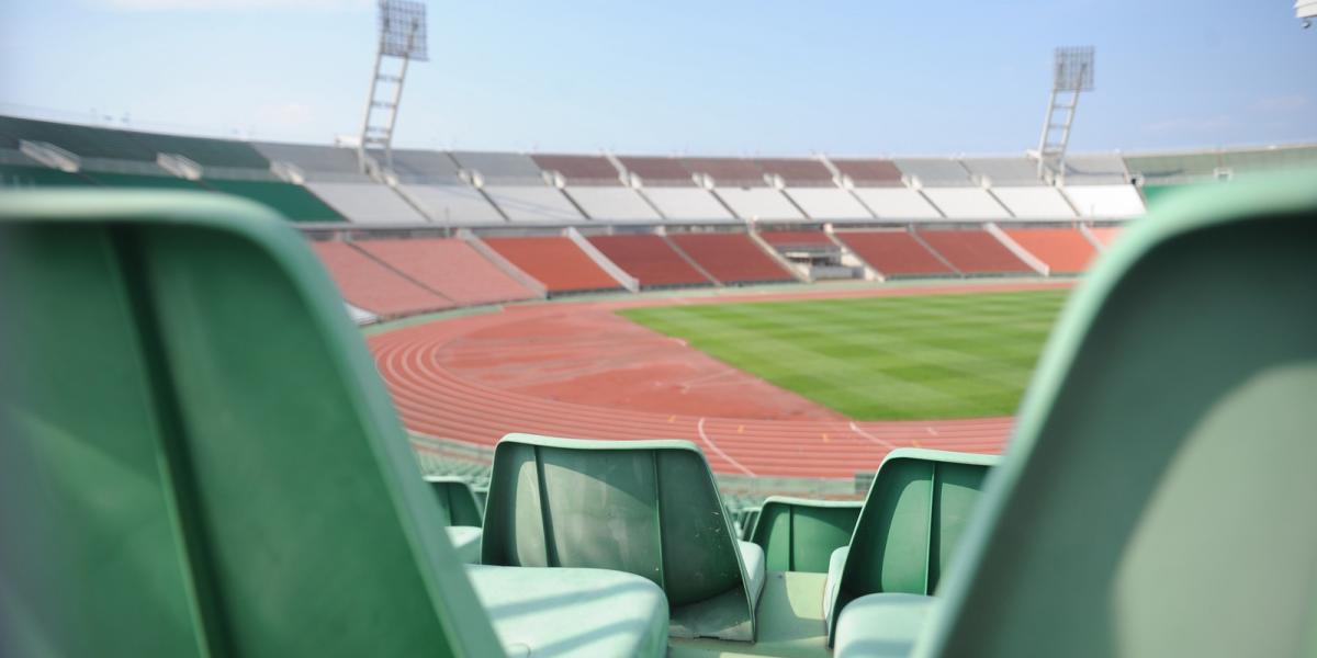 Egykor szebb napokat látott a Népstadion. FOTÓ: Vajda József