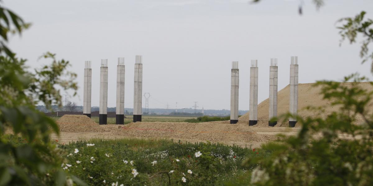 A héten kiderülhet, folytatódik-e az M4-szakasz építése, vagy marad a torzó. FOTÓ: Szalmás Péter/Népszava