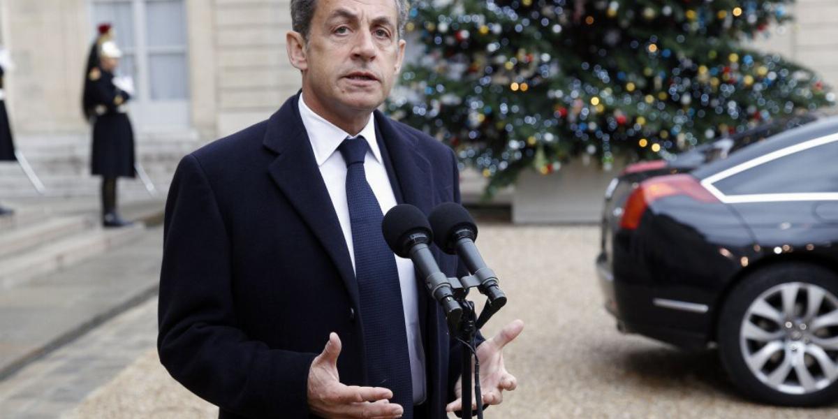 Sarkozy már most úgy tesz, úgy nyilatkozik, mintha csak ő lehetne a jobboldal elnökjelöltje FOTÓ: EUROPRESS/GETTY IMAGES/THIERRY