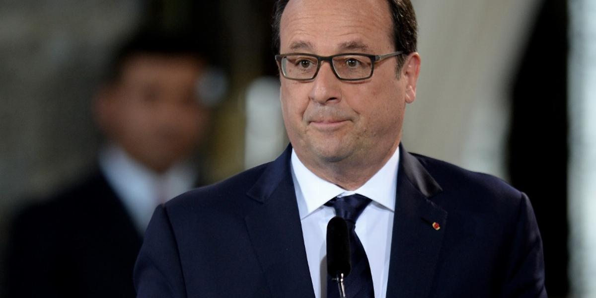 Francois Hollande államfő összehívta a nemzetbiztonsági tanácsot az új Wikileaks-szivárogtatás miatt FOTÓ: EUROPRESS/GETTY IMAGE