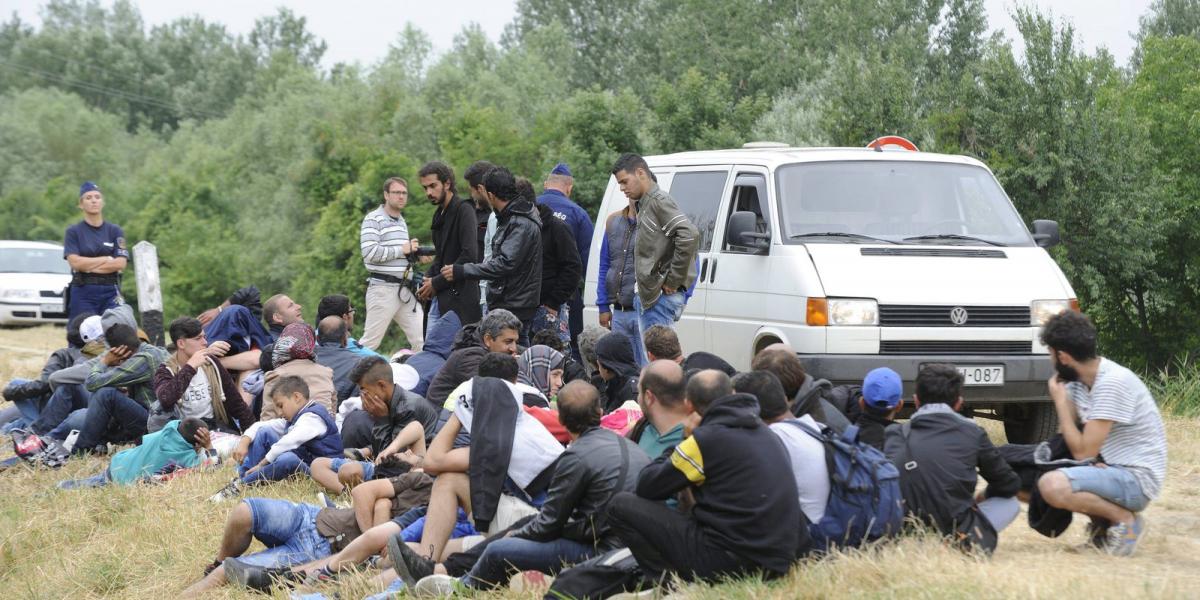  Idegenrendészeti akció a Tisza árterében Szegednél MTI Fotó: Kelemen Zoltán Gergely