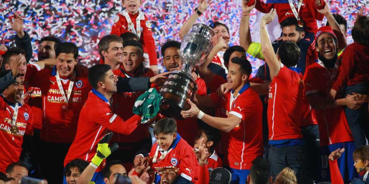 Chile a csúcson! A házigazdák válogatottja most nyerte meg először a Copa Américát FOTÓ: EUROPRESS/GETTY IMAGES/HECTOR VIVAS