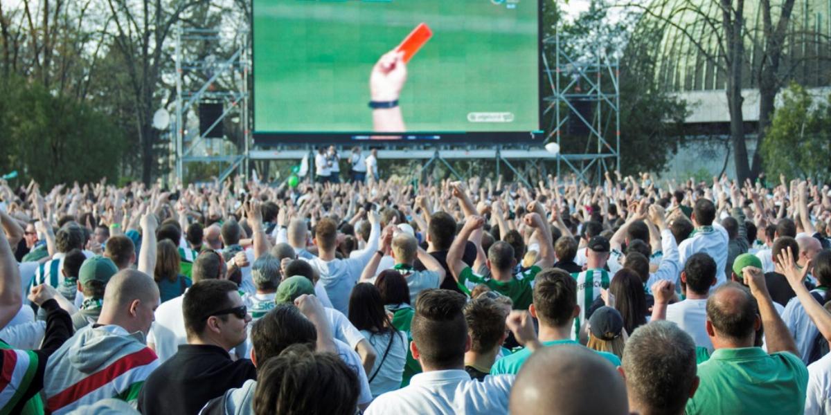 A stadionban bizonyosan nem lesznek szurkolók, ám a rendbontás ettől még bajba sodorhatja a Ferencvárost FOTÓ: MOLNÁR ÁDÁM