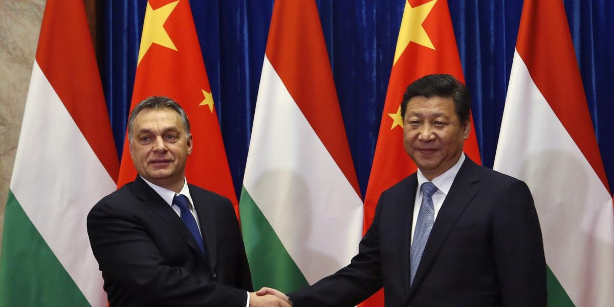 Amikor még Orbán Viktor miniszterelnök és Xi Jinping kínai elnök másképp látta a jövőt... FOTÓ: EUROPRESS/GETTY IMAGES