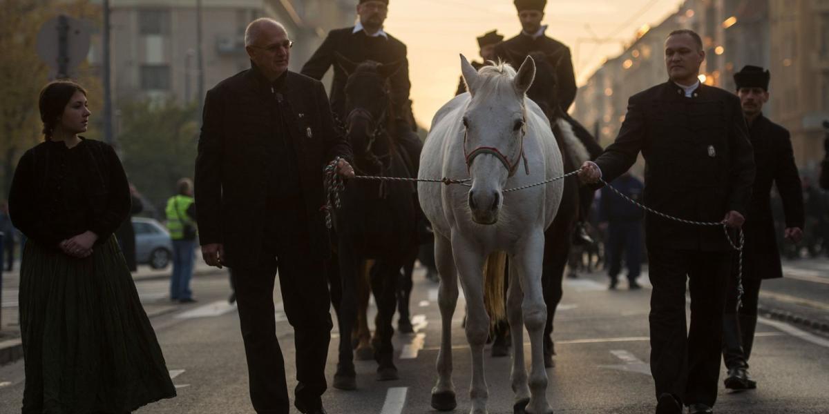 A Jobbik – szemben az egykori MIÉP-pel és a Fidesszel – igazi Horthy-kultuszt épített fel a történész szerint FOTÓ: BIELIK ISTVÁ