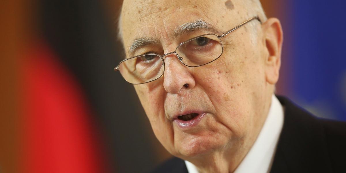 Giorgio Napolitano FOTÓ: Sean Gallup/Getty Images