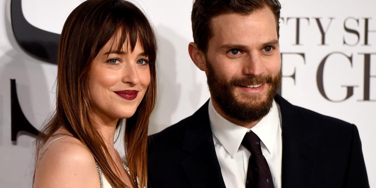 A két főszereplő, Dakota Johnson és Jamie Dornan biztosan visszatér a folytatásban. FOTÓ: Ian Gavan/Getty Images