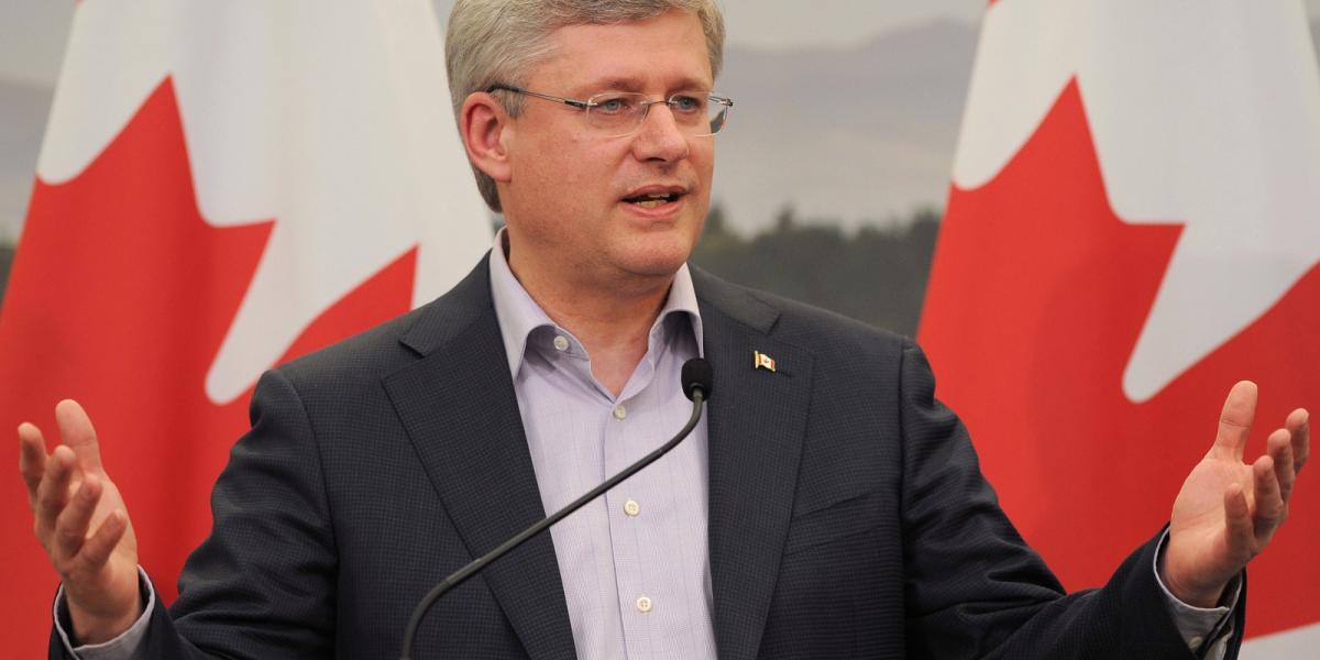 Stephen Harper. FOTÓ: Ben Stansall - WPA Pool /Getty Images