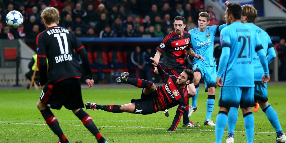 Németország, Leverkusen - 2015 december 9: UEFA Bajnokok Ligája E-csoport mérkőzés Fotó: Alex Grimm / Bongarts / Getty Images