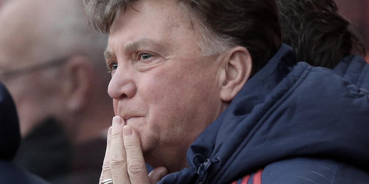 Louis van Gaal Fotó: Dave Thompson/Getty Images 