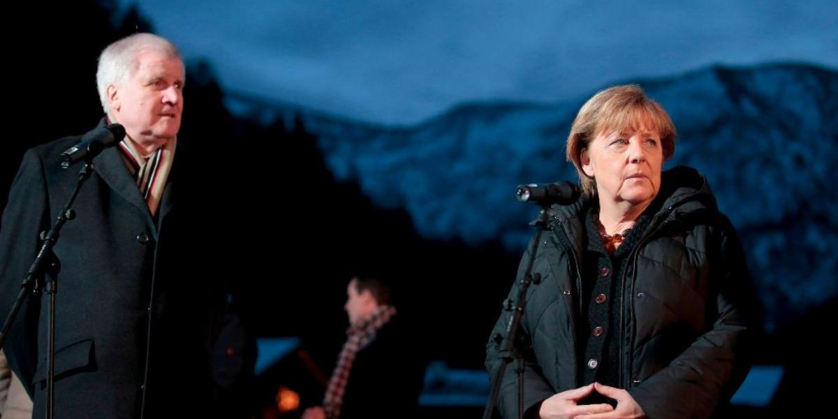 Horst Seehofer és Angela Merkel álláspontja távolodik FOTÓ: EUROPRESS/GETTY IMAGES/JOHANNES SIMON