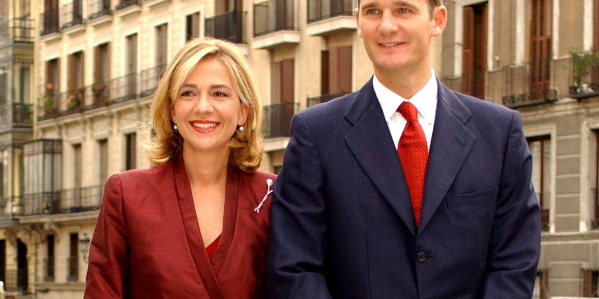 Princess Cristina és férje  Inaki Urdangarin Fotó: Carlos Alvarez / Getty Images
