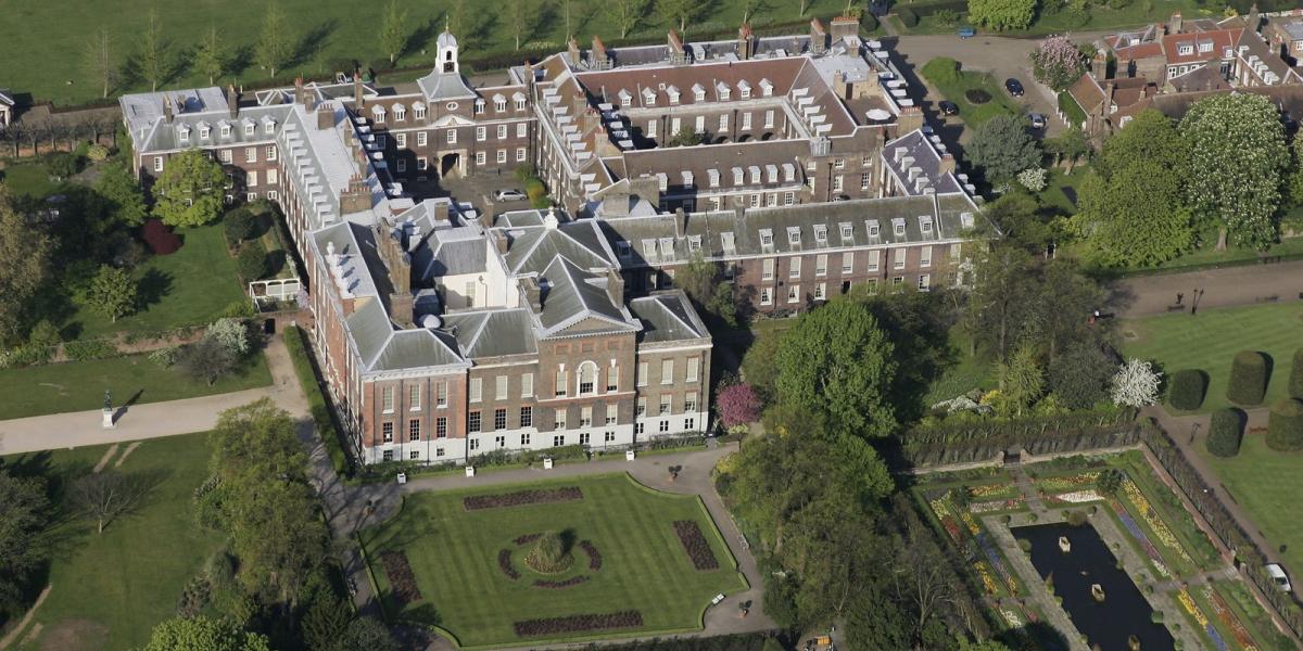 A Kensington-palota. Illusztráció: Mike Hewitt/Getty Images