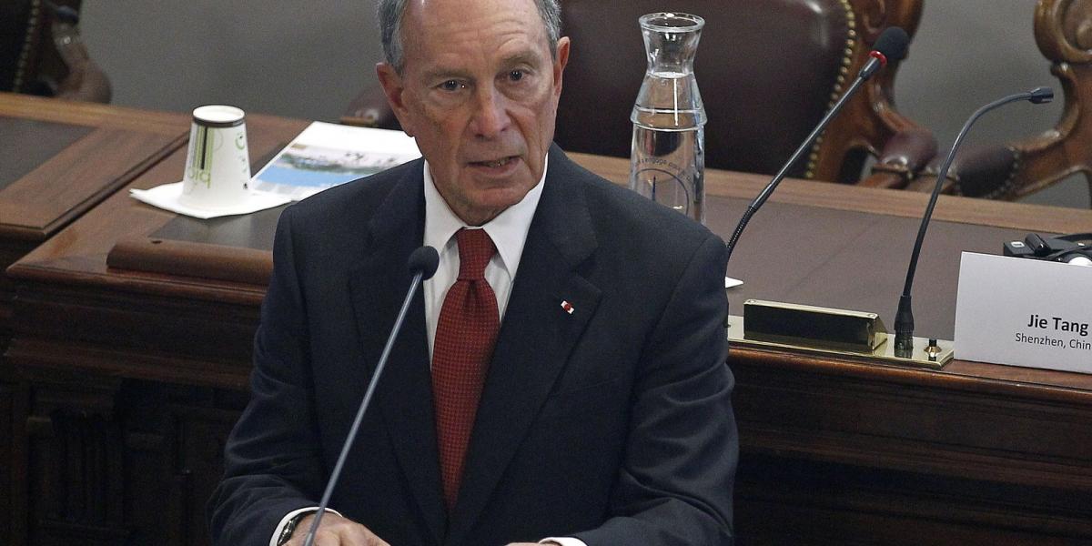 Michael Bloomberg letett elnöki ambícióiról FOTÓ: EUROPRESS/GETTY IMAGES/CHESNUT