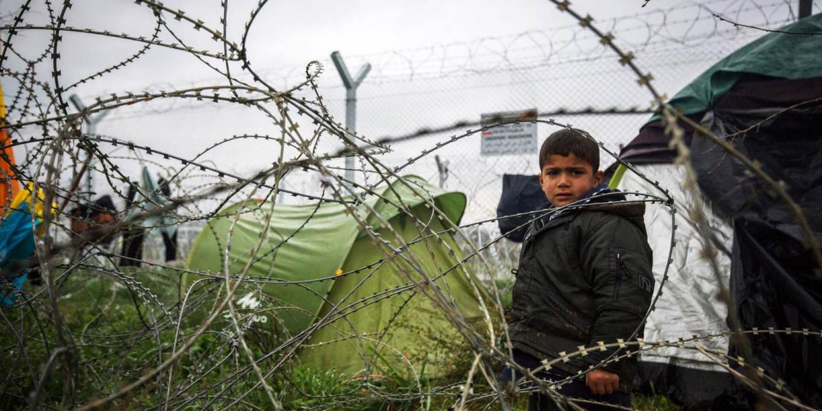 Tábor a görögországi Idomeniben FOTÓ: EUROPRESS/GETTY IMAGES/MATT CARDY