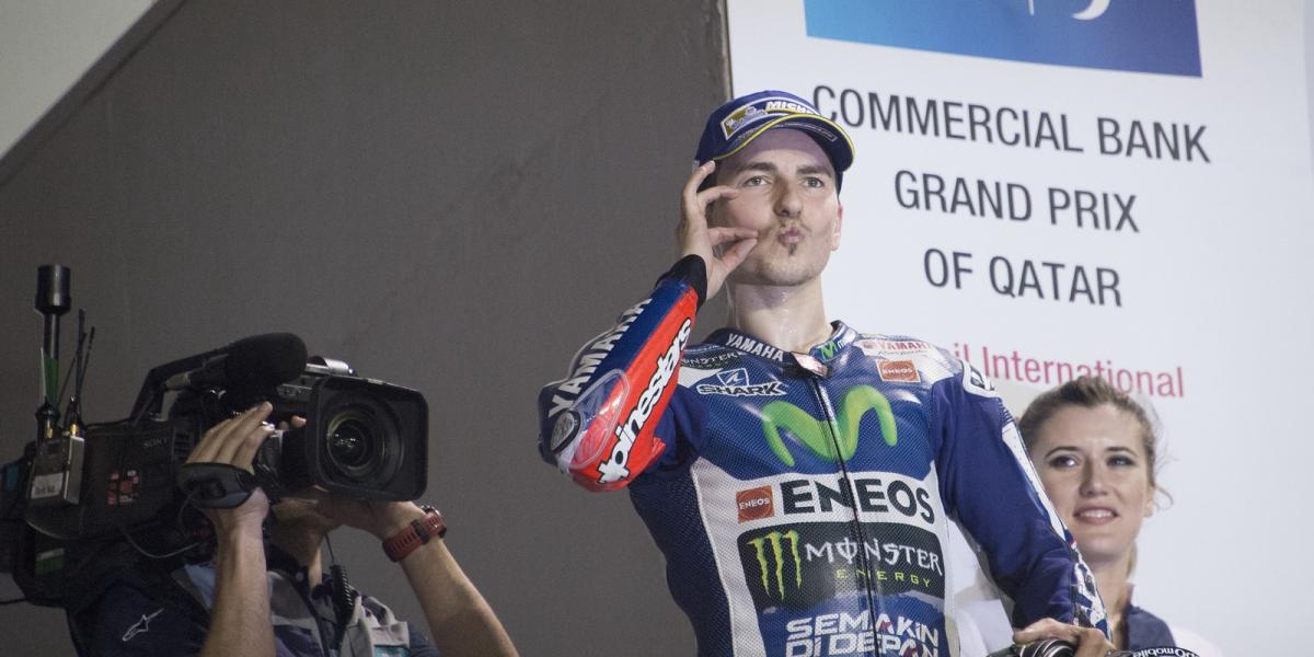 A yamahás Jorge Lorenzo 25 ponttal kezdte meg a 2016-os szezont FOTÓ: EUROPRESS/GETTY IMAGES/MIRCO LAZZARI