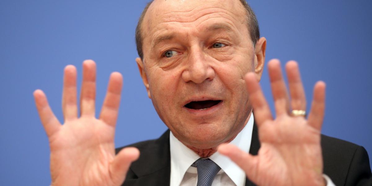 Traian Basescu. FOTÓ: Sean Gallup/Getty Images