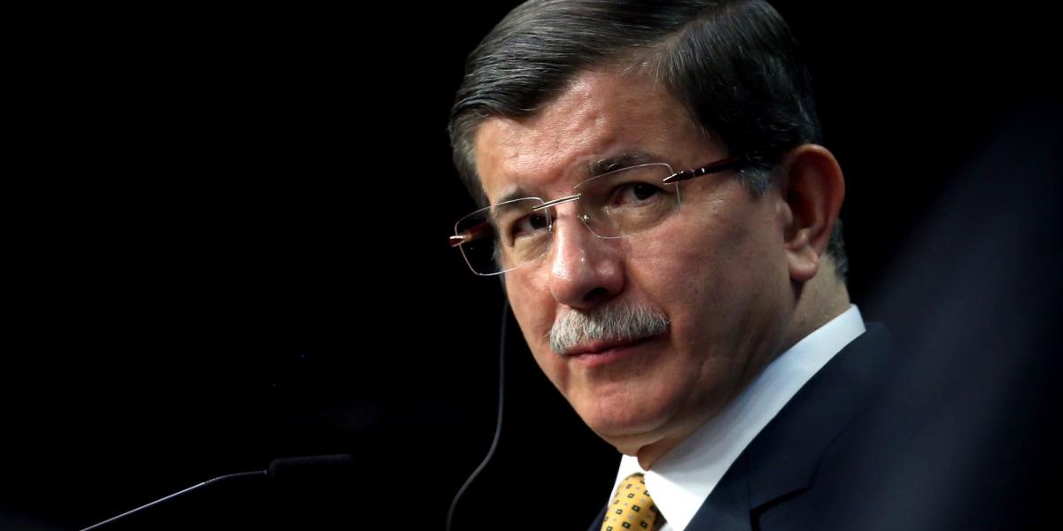  Ahmet Davutoglu - Fotó: Carl Court/Getty Images
