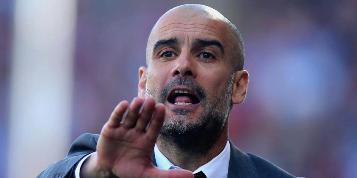 Pep Guardiola - Fotó:  Johannes Simon / Bundesliga
