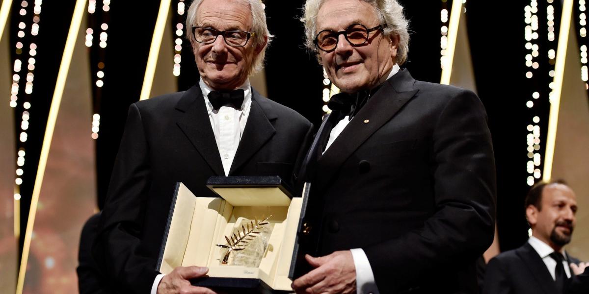 Ken Loach, Geroge Miller Fotó: Pascal Le Segretain/Getty Images 