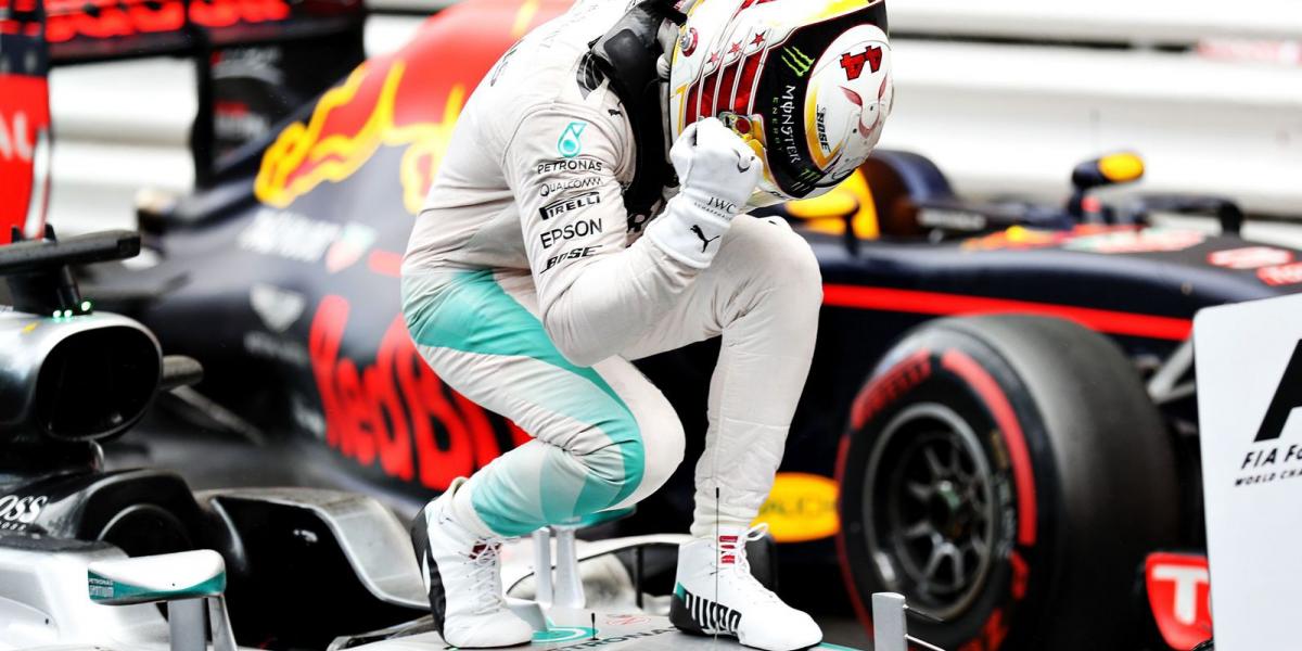 Hamilton idén először nyert FOTÓ: EUROPRESS/GETTY IMAGES/MARK THOMPSON