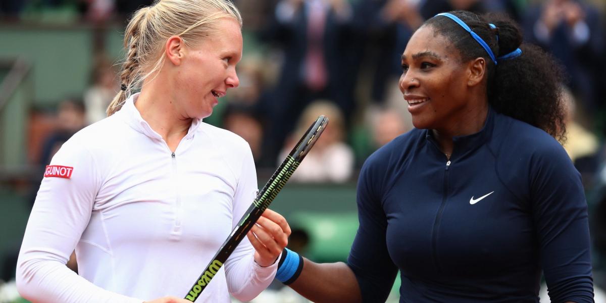 Kiki Bertens, Serena Williams - Fotó: Julian Finney/Getty Images
