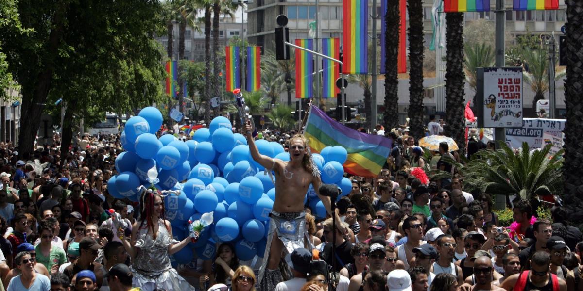 A felvételek egy korábbi tel-avivi Gay Pride-on készültek - Fotók:  David Silverman/Getty Images