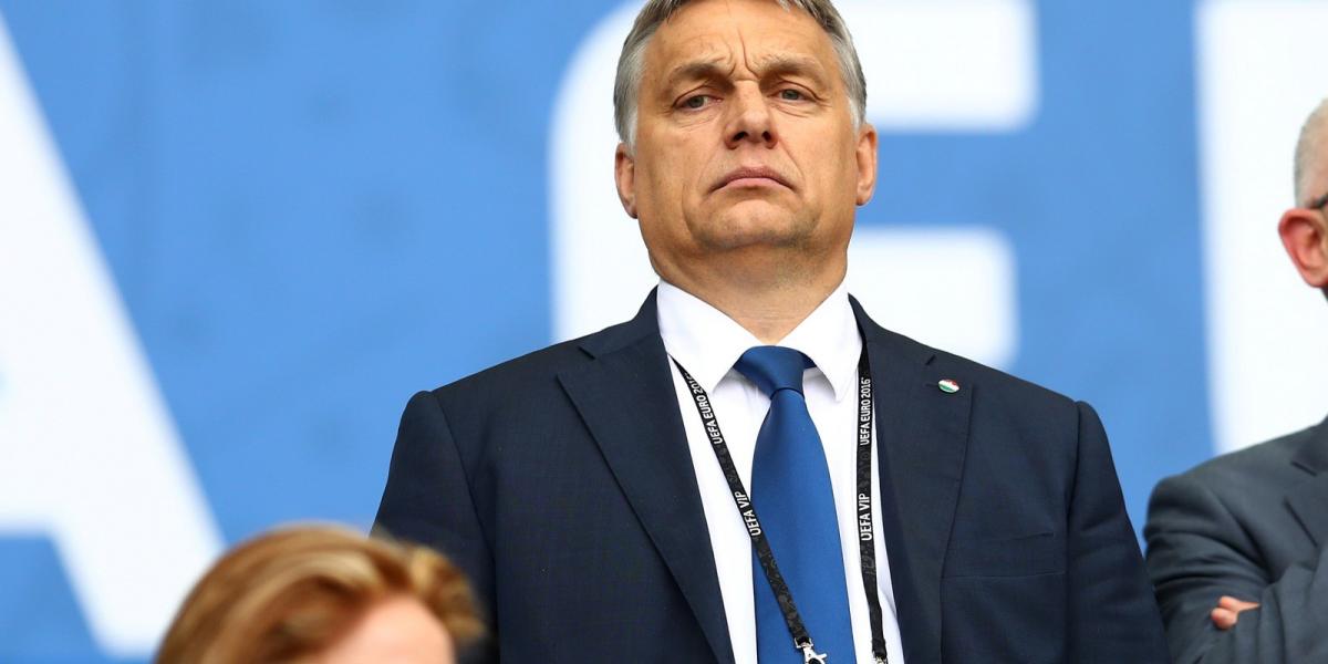 Orbán tegnap inkább a focival foglalkozott a Brexit helyett. FOTÓ: Dean Mouhtaropoulos/Getty Images