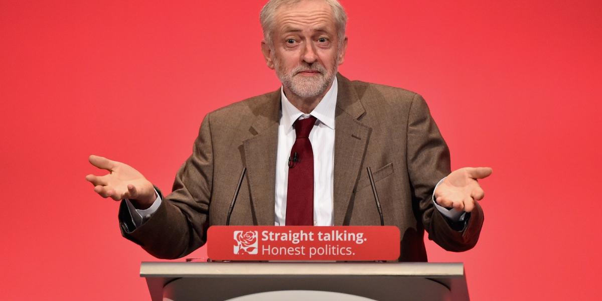 Jeremy Corbyn. FOTÓ: Jeff J Mitchell/Getty Images