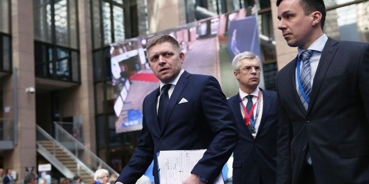 Robert Fico már felépült a tavaszi szívsebészeti beavatkozás után FOTÓ: EUROPRESS/GETTY IMAGES/DAN KITWOOD