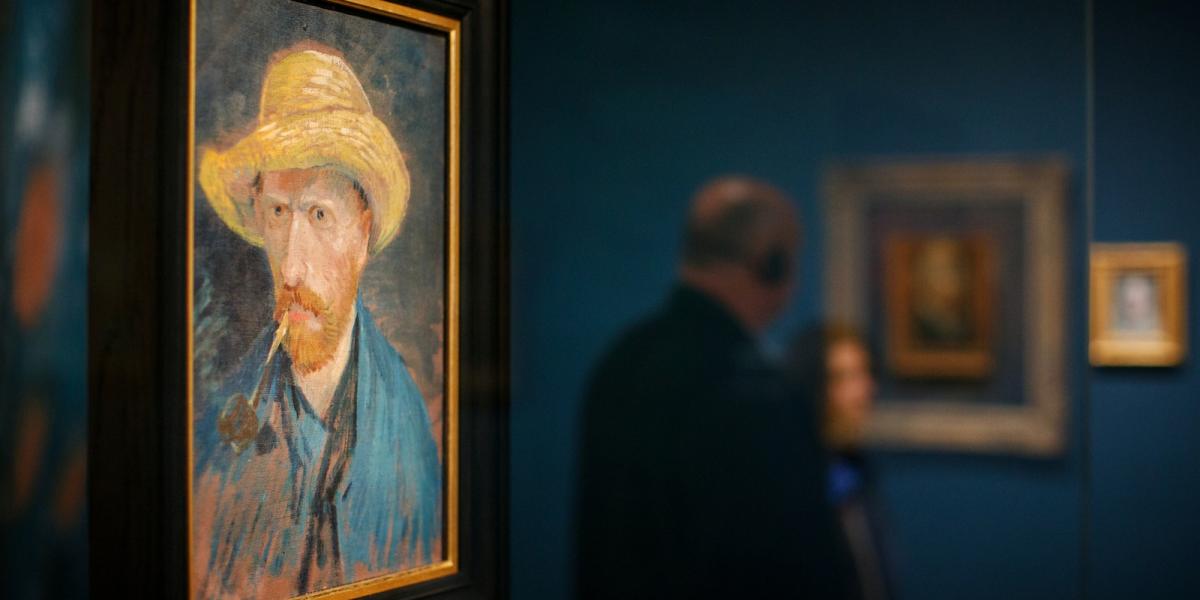 Portré Van Gogh-ról. FOTÓ: Jasper Juinen/Getty Images