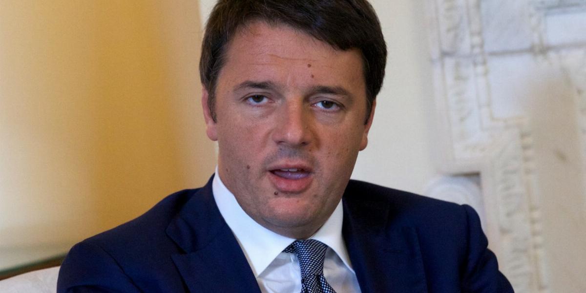 Matteo Renzi olasz miniszterelnök is részt vesz szerdán a riói olimpiai faluban található Olasz Ház megnyitóján FOTÓ: EUROPRESS/