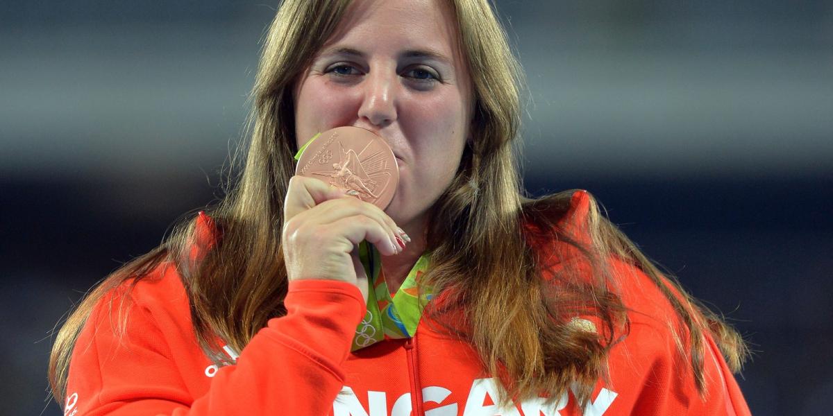 Édesen csillogó magyar bronzérem FOTÓ: SZALMÁS PÉTER (RIO)